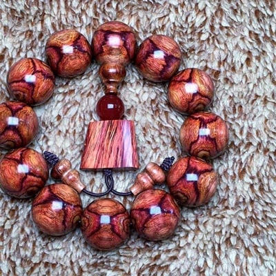 海南黃花梨野生料20mm手珠3