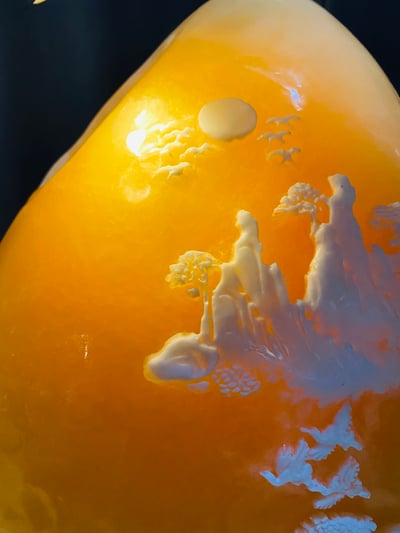 金水凍石【世外桃源】5