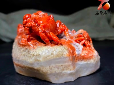 老撾石手工精雕 張國民老師作品【家和萬事興，八方來財】5