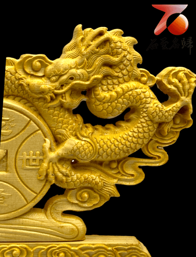 黃楊木精雕＋尚比亞紫檀底座作品 【乾隆盛世】附精美收藏禮盒3