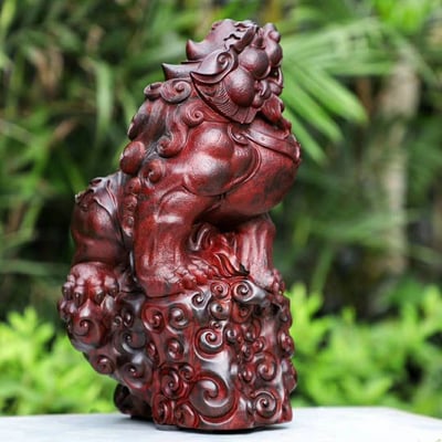 印度小葉紫檀精品【招財瑞獸】6