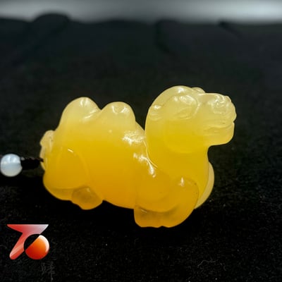 金凍石金水凍精品【金駝載福・穩步致遠】4