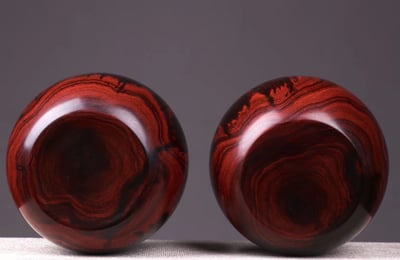 印度小葉紫檀【圍棋罐/茶葉罐】4