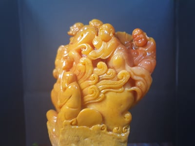 寮國北部田黃系列【招財進寶】4