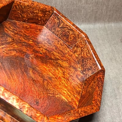 印度小葉紫檀【八角果盤】4