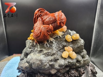 極品高山五彩石 【安居樂業】全家福7