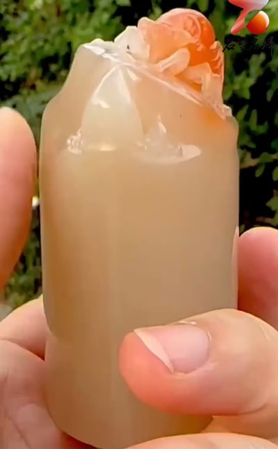 精品老撾保利石 荔枝凍【一鳴驚人】6