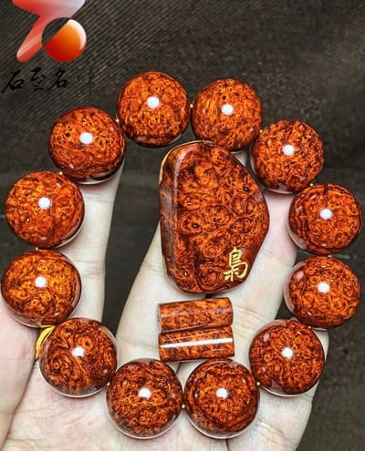 印度小葉紫檀20mm×12顆【梟】7