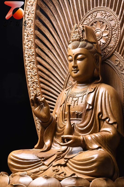 大師級雕工 海南沉香收藏【觀音】4