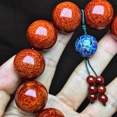 印度小葉紫檀20mm手珠【龍鱗精品】5