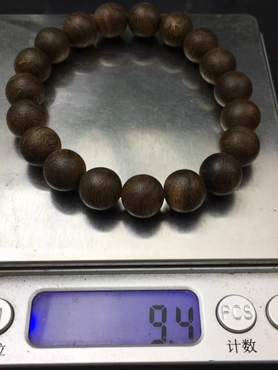 汶萊小黑棋8分沉10mm手珠x19顆5