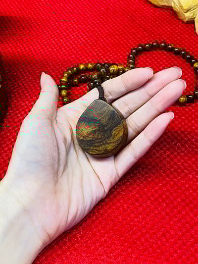 海南黃花梨8mm圓珠項鍊5