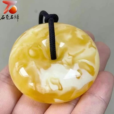 精品花蠟 【平安扣】4