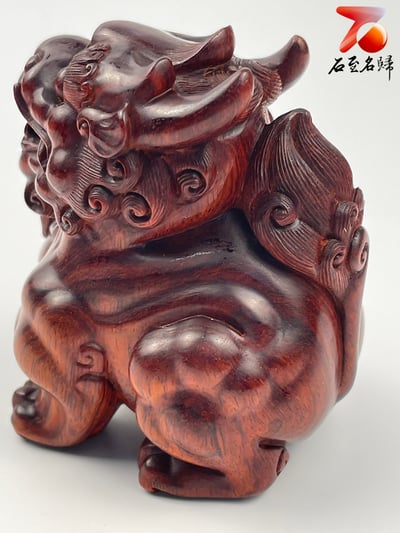 印度小葉紫檀 高油密二膘料 湘工雕【貔貅】8