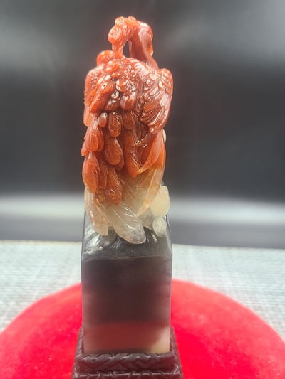 許志新老師作品【百鳥之王-極品印章】3