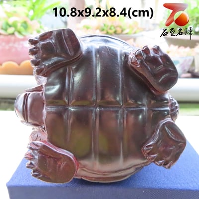 印度小葉紫檀精雕[龍龜]7