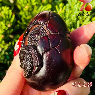 天然 印度小葉紫檀高油密滿金星樹心料 湘工手作【厚積薄發，破殼成龍】2