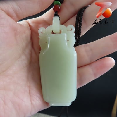 和田玉【寶瓶掛件】油性十足6