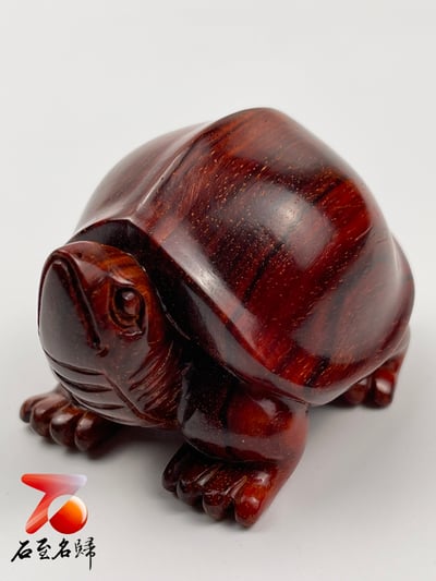 印度小葉紫檀高油密二膘料【湘工-將軍龜】2