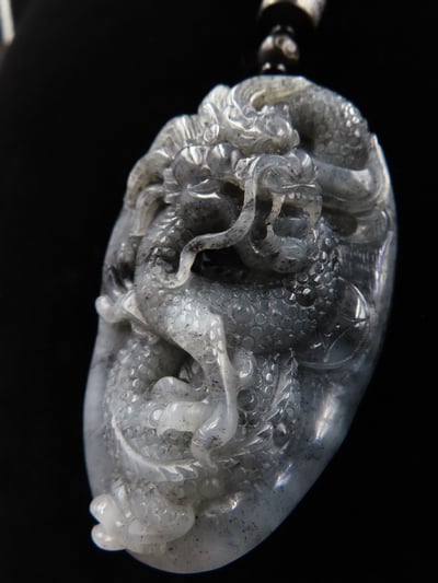 和田玉 新疆青海料【神龍護主】10