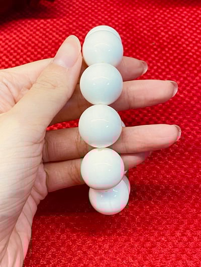 純天然 【硨磲圓珠手珠20mm】2