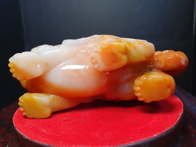 極品重器 寮國北部田黃系列【天祿貔貅】7