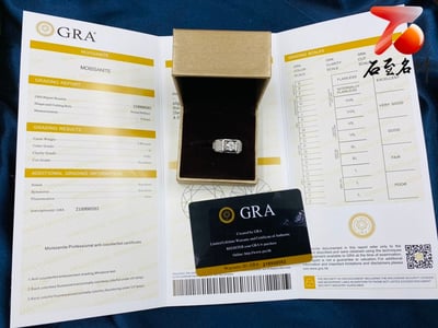 特價990元 莫桑鑽男戒1克拉 八心八箭D色 附雙保證書 925銀 可過鑽筆檢測5