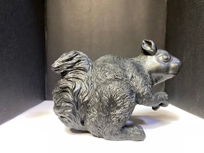 壽山豆耿石【送福松鼠】1