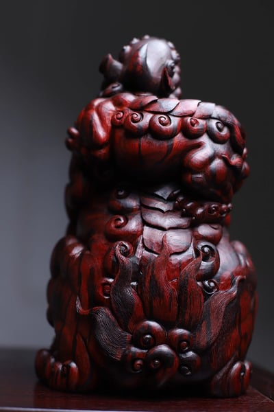 印度小葉紫檀製【大貔貅-輩輩有財】7