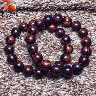 海南黃花梨 紫油梨老料12mm/10mm手珠10
