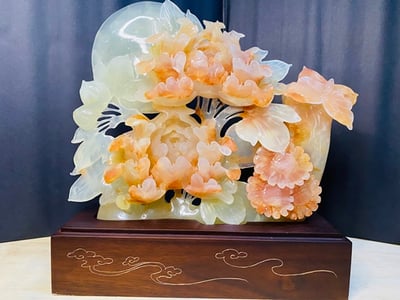 阿富汗紅花冰玉【富貴人生】1