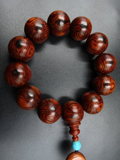 海南黃花梨 天眼19.5mm手珠3