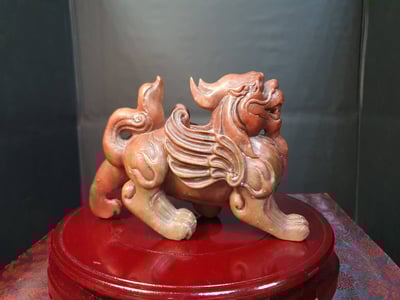 精選壽山石工藝品【貔貅】2