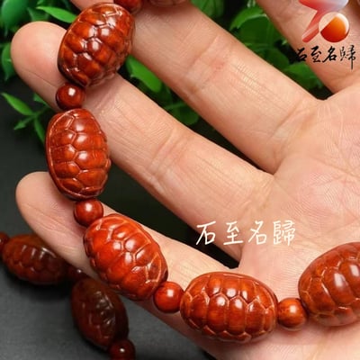 印度小葉紫檀高油密老料【富甲天下手珠】3