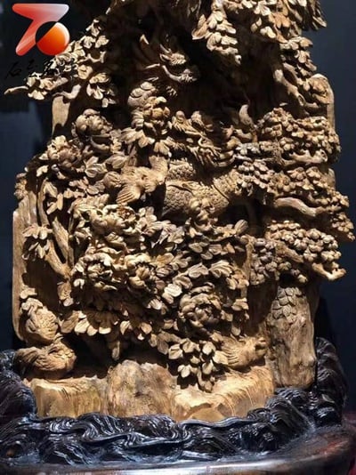 精品大擺件 印尼沉香收藏【麟鳳呈祥】3