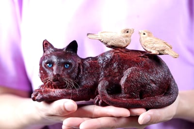 印度小葉紫檀 白皮巧雕【喜事連連】5