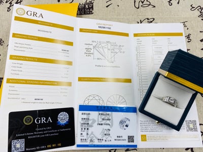 莫桑鑽新貨一克拉/兩克拉/三克拉 男女戒指 八心八箭D色 附雙保證書 925銀 可過鑽筆檢測12