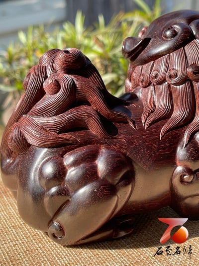 印度小葉紫檀 高油密料【喜獅】18