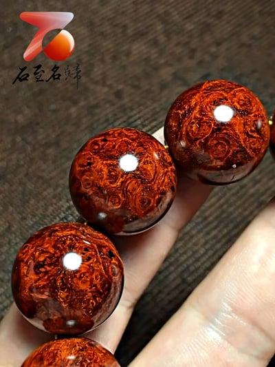 印度小葉紫檀超爆滿瘤疤20mm手珠【威震星辰】4