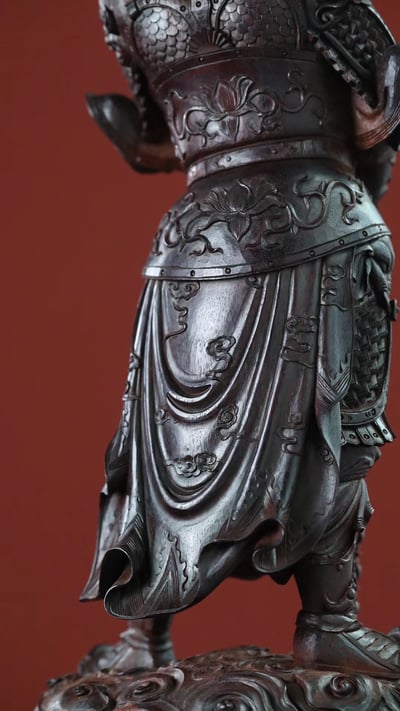 印度小葉紫檀製【韋陀天尊】6