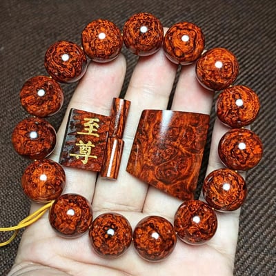 印度小葉紫檀15mm爆滿瘤疤【至尊】2