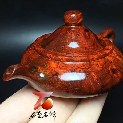 印度小葉紫檀瘤疤料【把把壺】5
