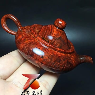 印度小葉紫檀瘤疤料【把把壺】1