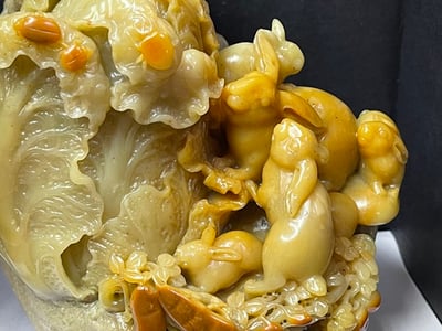 青田石擺件【豐收】5