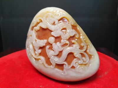 正宗福建壽山紅田黃【極品銀包紅】5