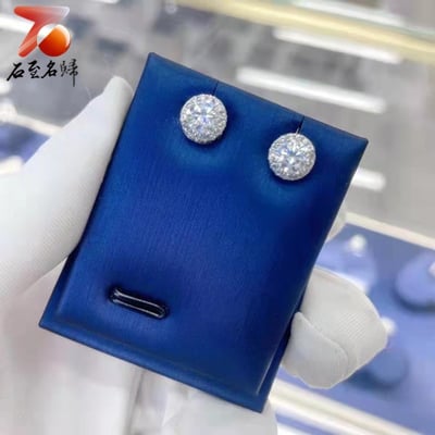 莫桑鑽熱銷整理 男戒/女戒/耳環 台灣現貨 可過鑽筆檢測 附GRA+925銀證書8