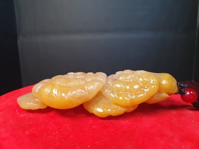 壽山石系列【靈芝】手把件1