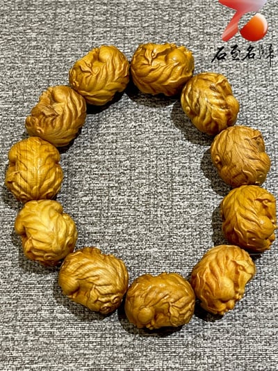 崖柏木瑞獸25mm手珠【有求必應】3