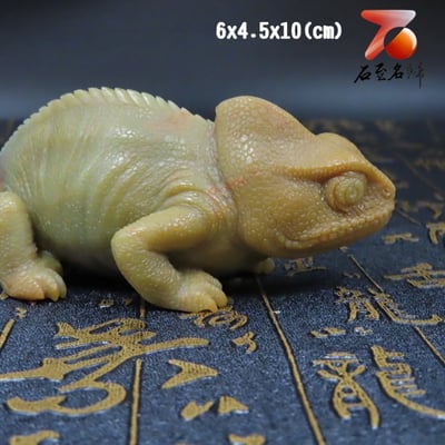 壽山石系列 變色龍與蜥蜴(吸億)9