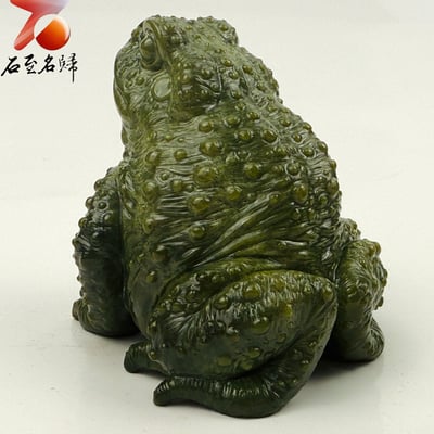 壽山稀有石種【呱呱來財】王逸文老師純手工雕刻5